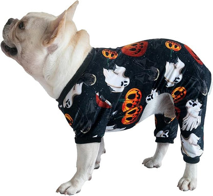 CuteBone Halloween Dog Pajamas Coco Skulls Cat Apparel Dog Jumpsuit Pet Clothes Puppy Pjs P166L