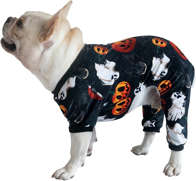 CuteBone Halloween Dog Pajamas Pet Clothes Cat Apparel P166XS