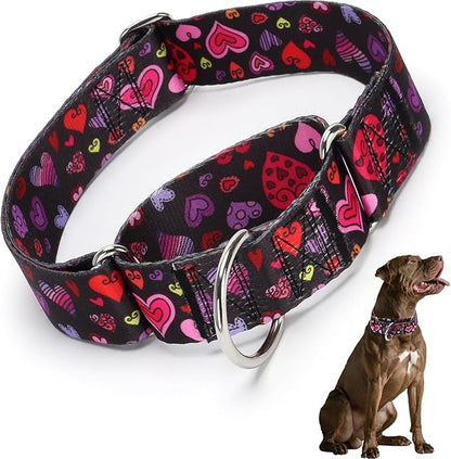 1.5 Inches Wide Martingale Dog Collar