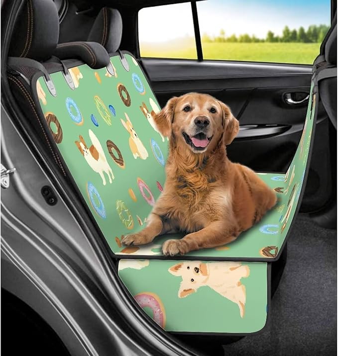 AFPANQZ Dogs Car Dog Cat Seat Cover Large
