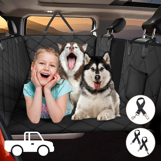 Back Seat Extender for Dogs Truck-Large Space 400lbs, Sturdy