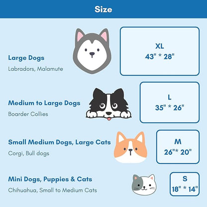 Dog Cooling Mat 26x20 Inches,