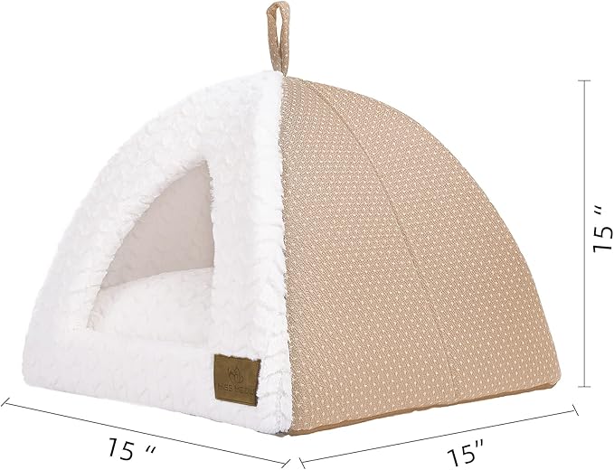 Cat Dog Tent Triangle Bed Removable Cushion Cover Two Way Conversion (Medium