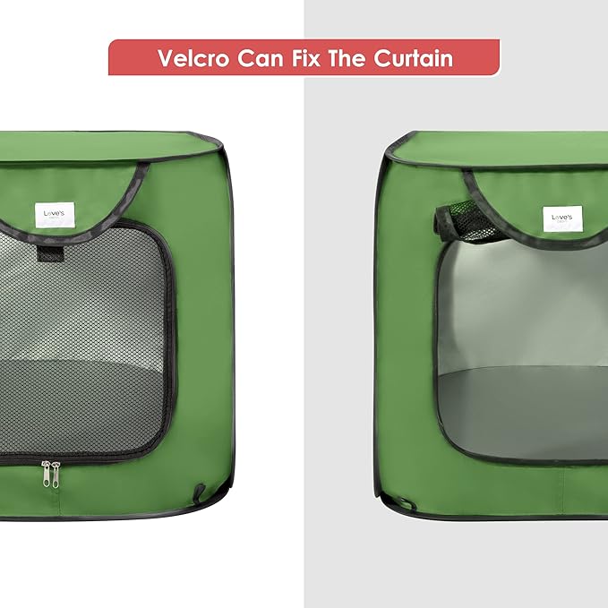 Love's cabin Pop Up Kennel 36in Large