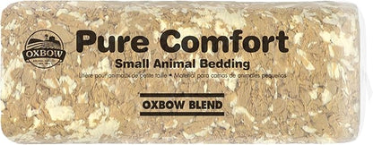 Oxbow Pure Comfort Small Animal Bedding - Odor & Moisture Absorbent, Dust-Free Bedding for Small Animals - Blend, 178 Liter Bag