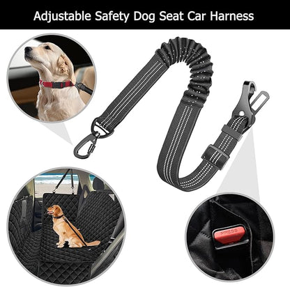 ELEGX 70" Wx94 L Oversized Dog Car Seat Cover 200 Lbs 600D Heavy