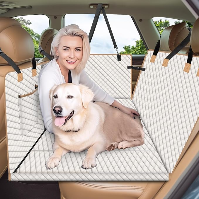 Dog Car Seat Cover for Back Seat