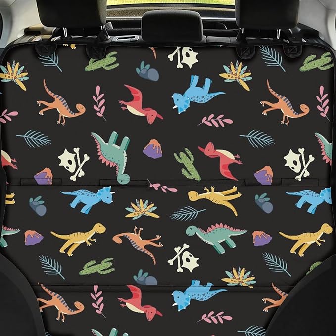 AFPANQZ Dino Back Seat Cover Protector Waterproof Scratchproof