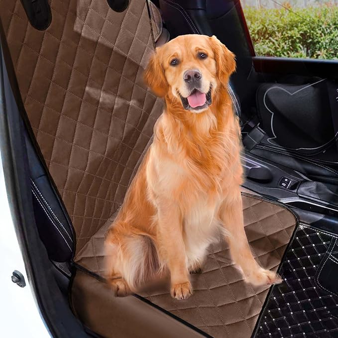 Full Protection Dog Car Seat Cover with Side 1 Pack
