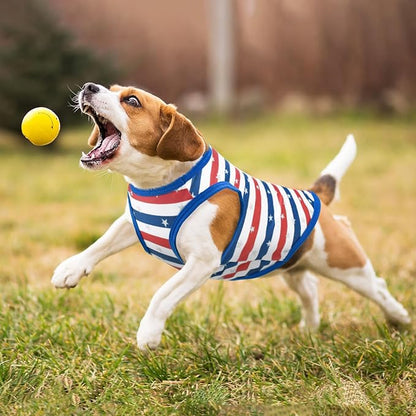 Patriotic Dog Tank Top 4th of July Dog (3 PCS)