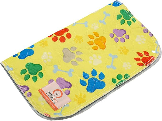 Misoko&Co Champion's Choice Reusable Dog Training Pads Super Absorbent Pet Pee Pads Dog Play Mat Fast Drying Anti Slip Washable Puppy Pads (31.5 x 55.12 in (1pcs)