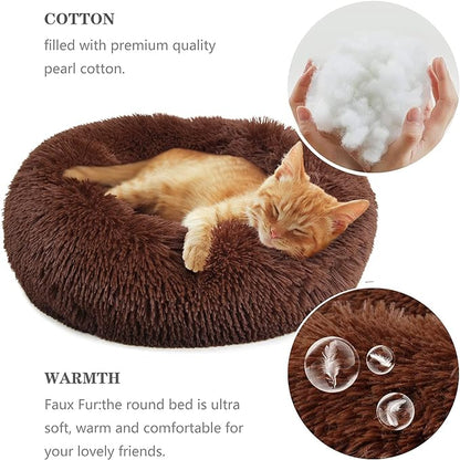 nononfish Marshmallow Cat Bed Kawaii Cat Nest Bed 19 Inches