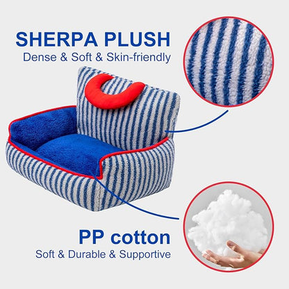 Jiupety Dog Bed Medium L:27"x23"x14" 20lbs