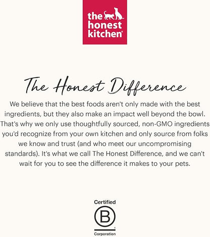 The Honest Kitchen Human Grade Dehydrated Whole Grain Dog Food – Complete Meal or Dog Food Topper – Turkey 10 Pound 1) (makes 40 lbs)