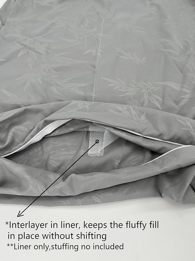 Dog Bed Liner with Inter Layer Not Waterproof 24 x 18 Inch