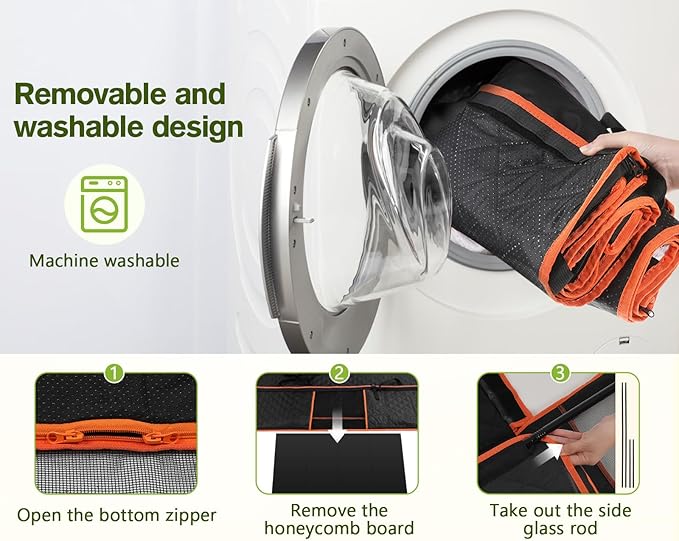 Pecute Back Seat Extender for Dogs 330lb, Back