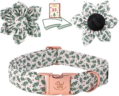 Elegant little tail Christmas Dog Collar