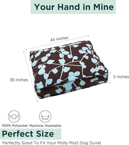 Molly Mutt Huge Dog Bed Cover 36”x45”x5’’ - 100% Cotton