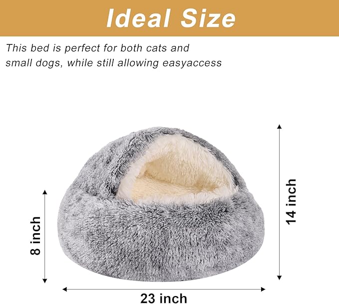 Dog Beds for Small Dogs 23" x 23")