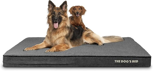 The Dog’s Bed Orthopedic Memory Foam Dog Bed 2XL Grey 54x36x4, Pain