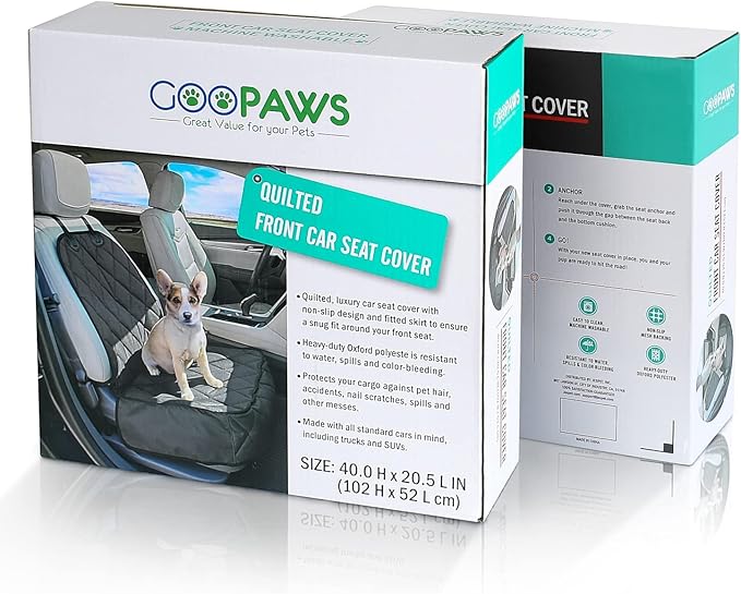 Dog Front Car Seat Cover