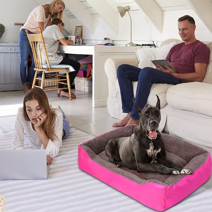 PUPPBUDD Dog Beds for Extra Large Dogs