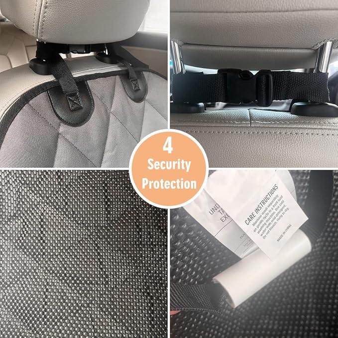 Quilted Dog Front Car Seat Cover