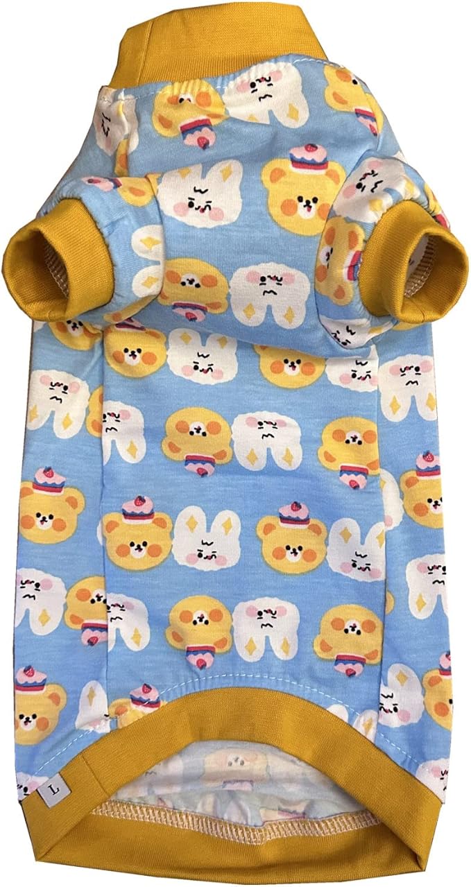 Sphynx Hairless Cat Cute Summer Cotton T-Shirts Pet Clothes 1))