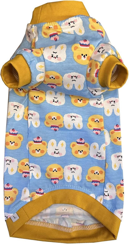 Sphynx Hairless Cat Cute Summer Cotton T-Shirts Pet Clothes 1))