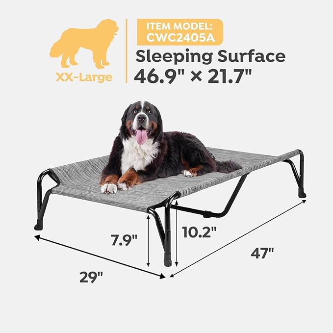 Veehoo Large Elevated Dog Bed CWC2405ACP