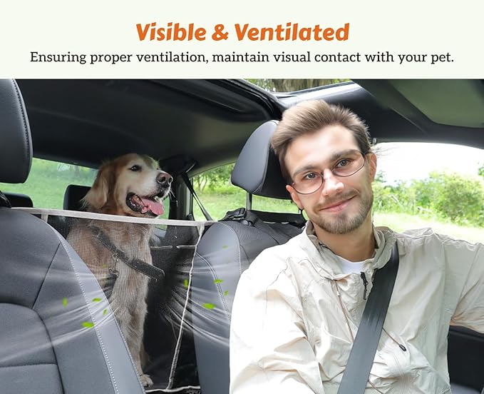 Pecute Dog Car Seat Extender