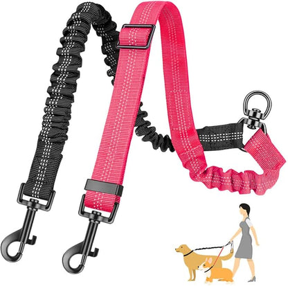 Two Dog Lead 2 in 1 Upgraded