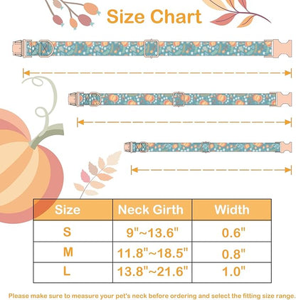 Faygarsle Bow Tie Dog Collar Halloween Fall