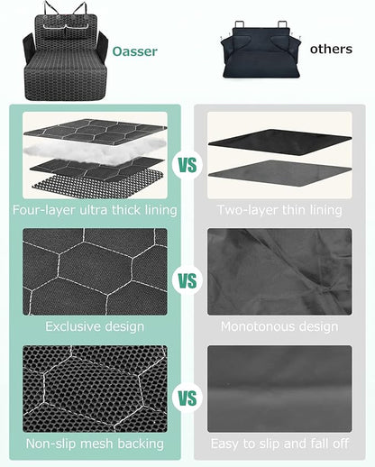 Oasser SUV Cargo Liner for Dogs 2 Large