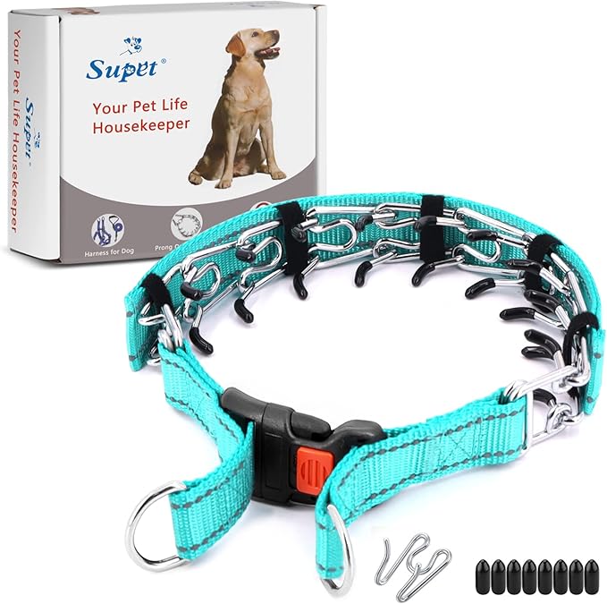 Supet Dog Training Collar for Small Medium Large Dogs with Quick Release Buckle
