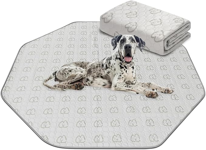 FXW Washable Pee Pads for Dogs 71" x 71", Specifically 24inch 8