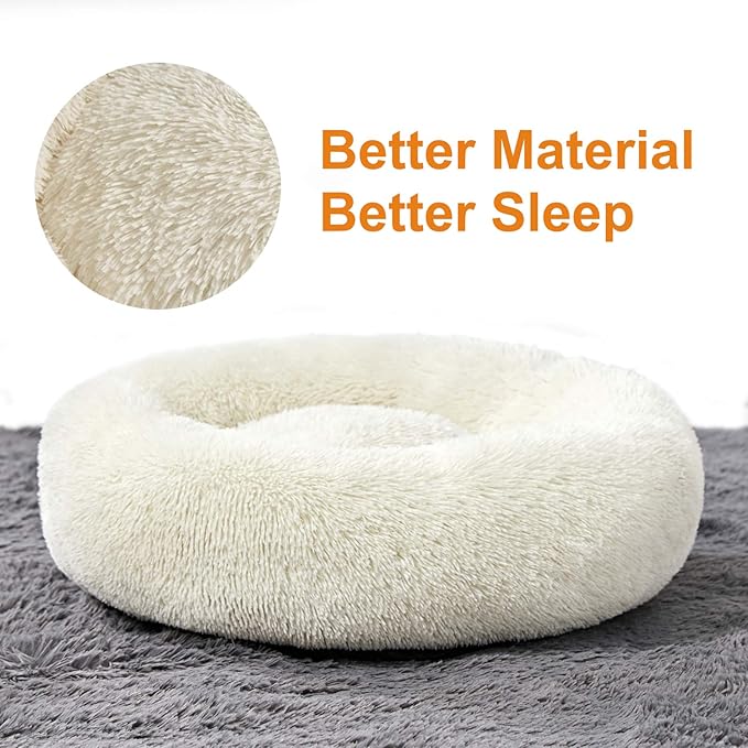 Washable Dog Round Bed Large