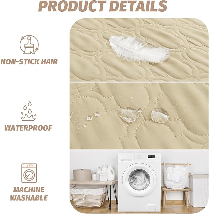 RBSC Home Waterproof Sofa Cover Dog Bed Cover