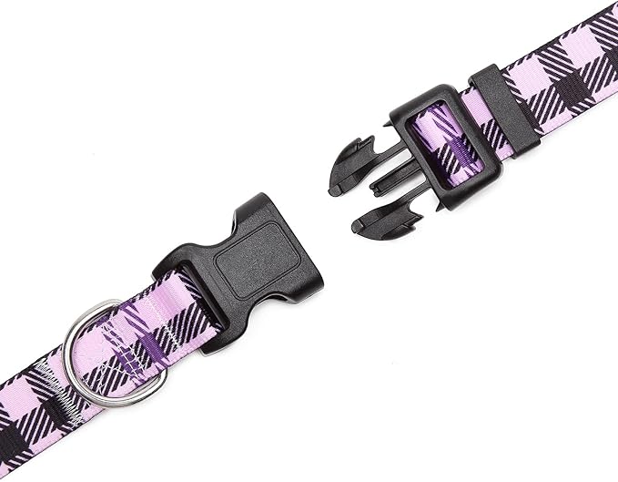 Adjustable Dog Collar with Patterns