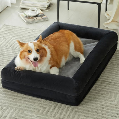 BFPETHOME Orthopedic Dog Beds for Medium Dogs