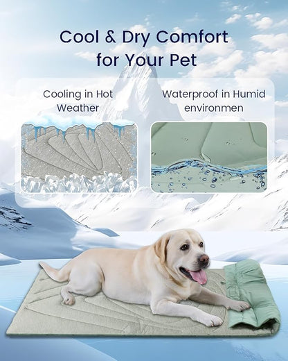 ZonLi Dog Cooling Mat 59" x 40"Extra Large,