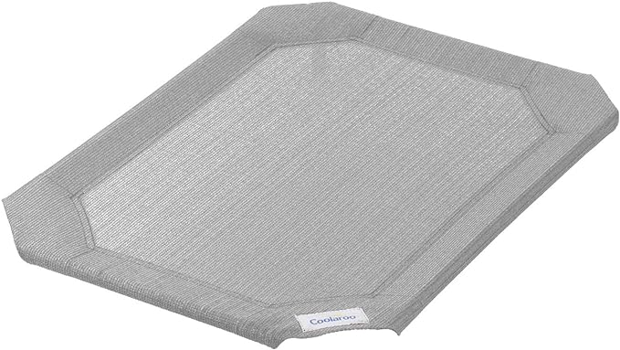 Coolaroo Replacement Cover, The Original Elevated Pet Bed by Coolaroo, Small,Grey