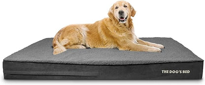 The Dog’s Bed Orthopedic Jumbo Memory Foam Dog Bed 64x44, Pain