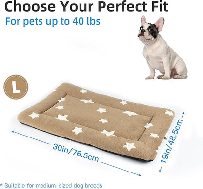 Mora Pets Dog Crate Pad Dog Bed Mat 30 inch 30 x 19