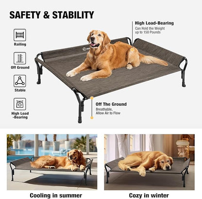 Veehoo Cooling Elevated Dog Bed