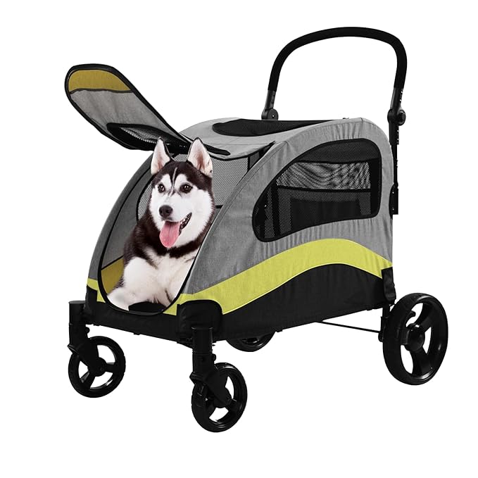 Dog Stroller for Large Dogs 2 Dogs, 132Capacity,for Park