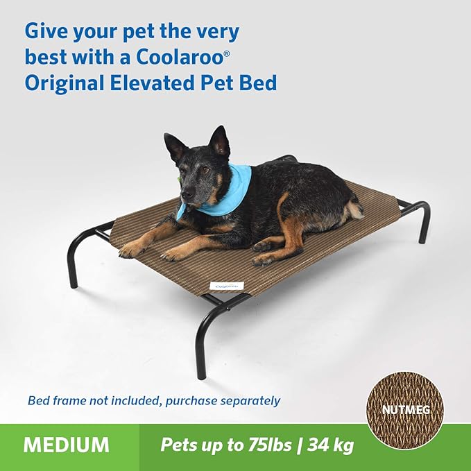 Original Pet Bed Replacement Cover - Nutmeg - Medium (35" x 25.5")