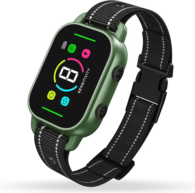 NHUJK Bark Collar- Smart Dog Bark Collar for Small Medium Large Dogs 8 Adjustable