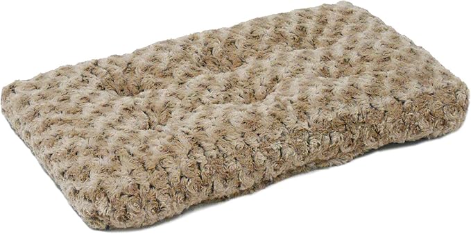 MidWest Homes for Pets Plush Ombré Swirl Dog & Cat Bed 23L x 18W x 1.75H -Inches 24-Inch, Model:40624-STB