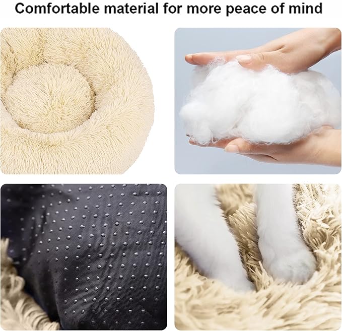 Nisrada Cat Beds for Indoor Cats 20 Inch